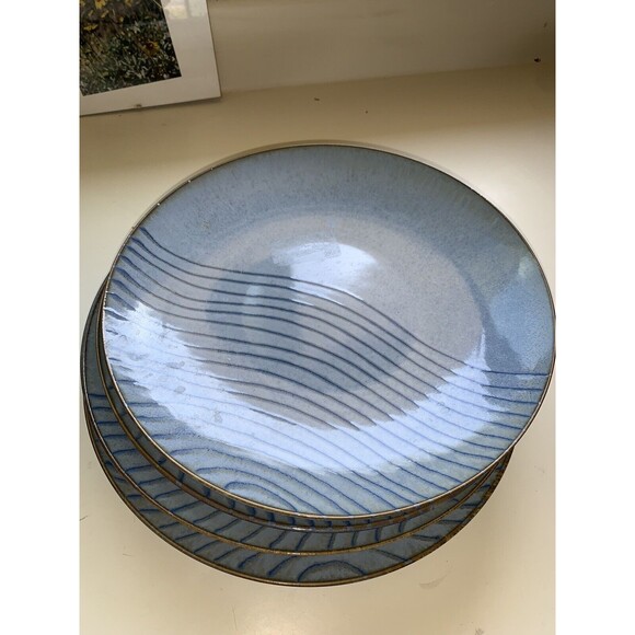 Joseph Abboud Stoneware MEDITERRANEAN WAVES Dinner Plates 1032 2006 - Picture 6 of 6